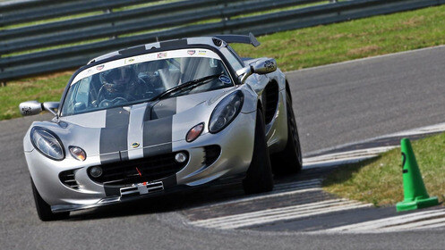 Andy Pidgeon in his Lotus Elise