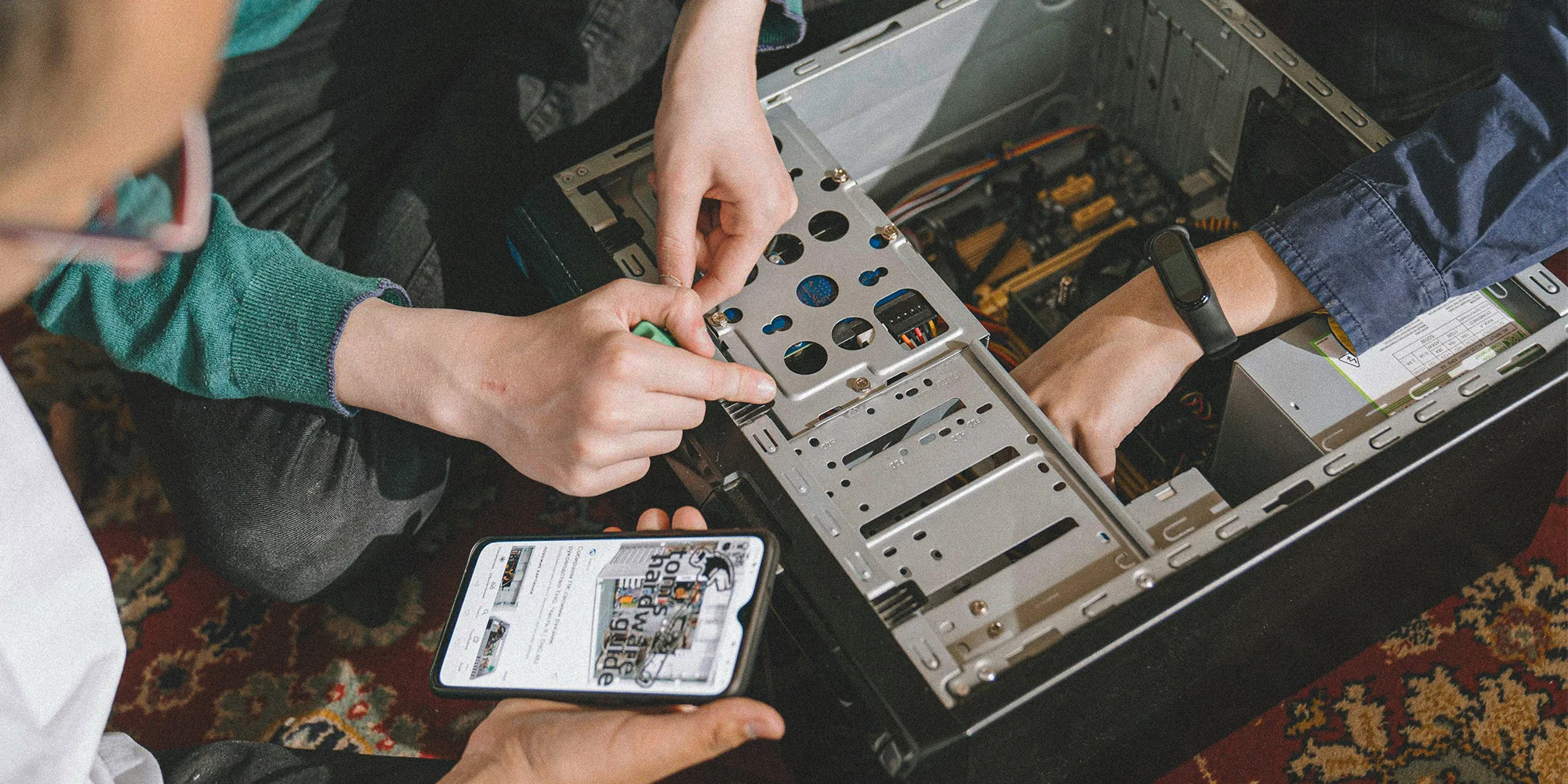 repairing electronics